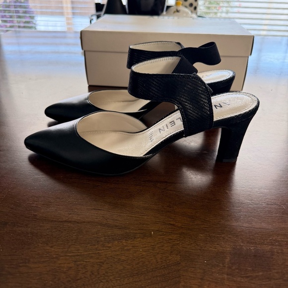 Anne Klein flex Akkatia black scrappy closed toe shoes size 9.5 M - Picture 5 of 15